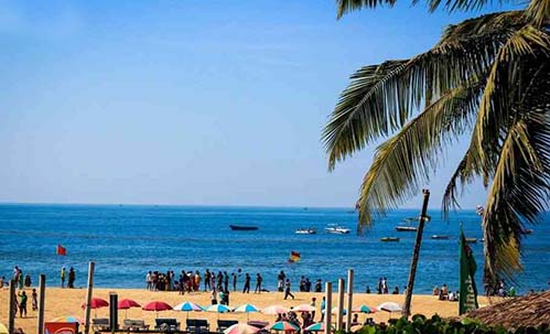 ieff Goa tour:Baga Beach